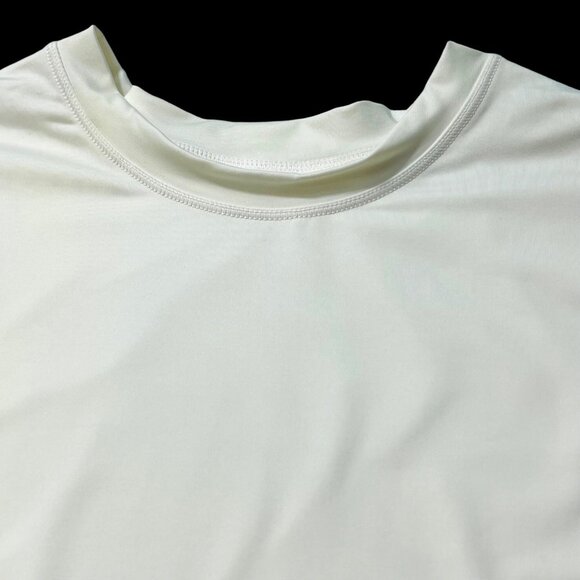 SKIMS Swim Long Sleeve Shirt Rash Guard Marble 3X - Picture 5 of 10